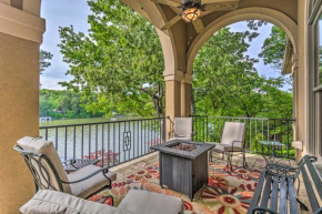 Private Dock and Water Views Hot Springs Abode!